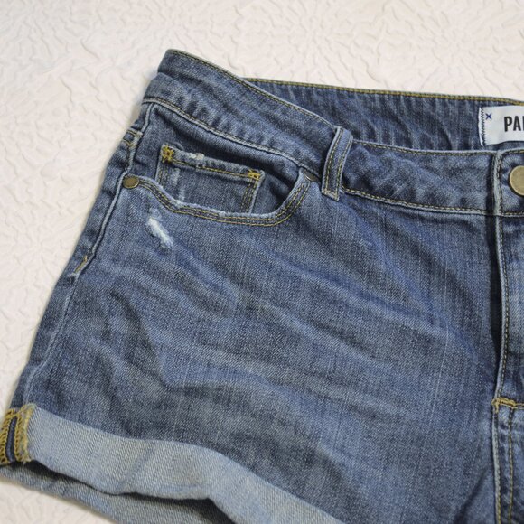 PAIGE Jimmy Jimmy Raw Cuff Shorts - Picture 4 of 9